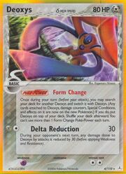 Deoxys δ Delta Species