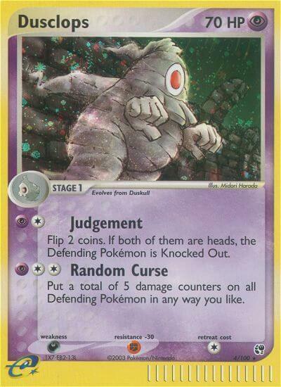Dusclops Card Front