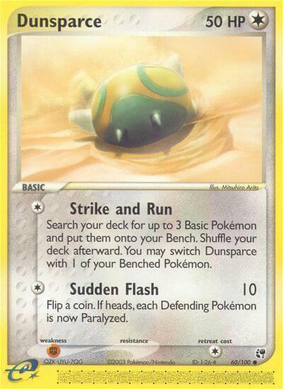 Dunsparce Card Front