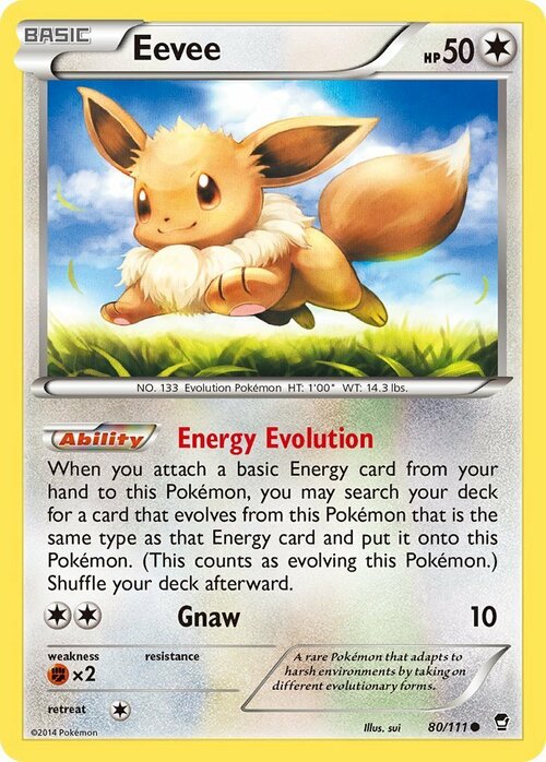 Eevee Card Front