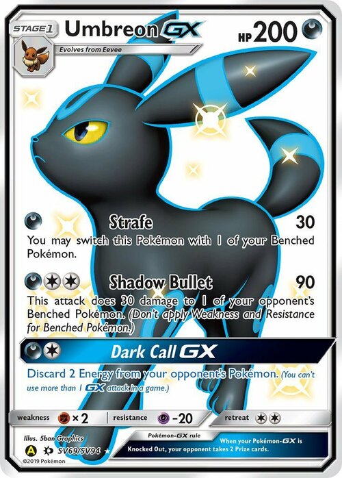 Umbreon GX Card Front