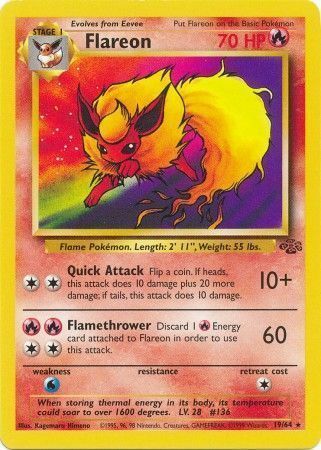 Flareon Card Front