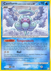 Castform Snow-Cloud Form Lv.35