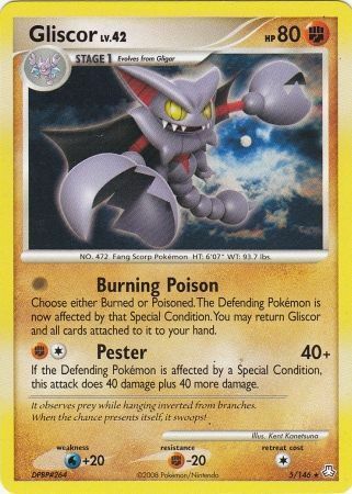 Gliscor Lv.42 Card Front