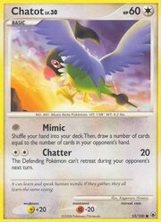 Chatot Lv.30