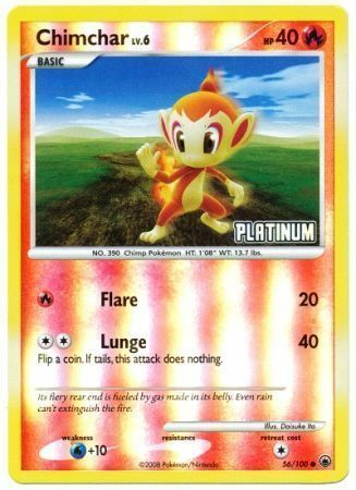Chimchar Card Front