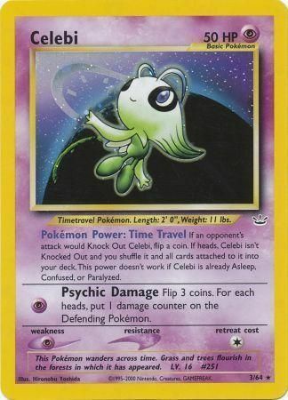 Celebi Card Front