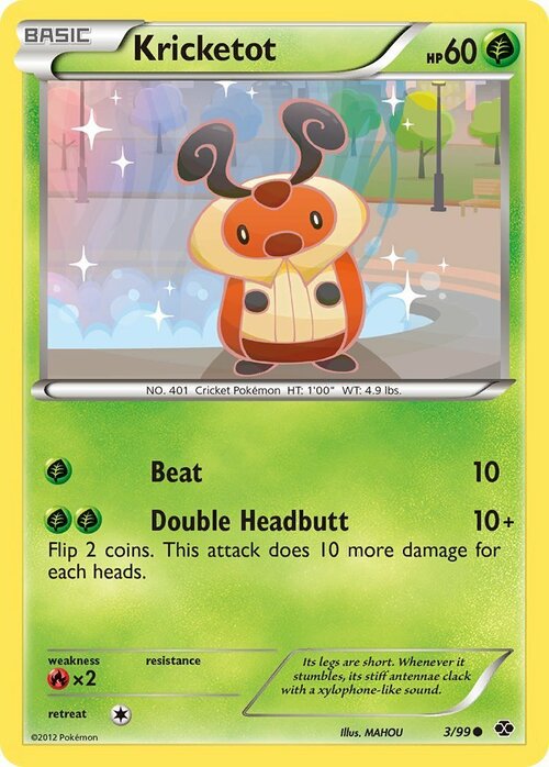 Kricketot Card Front