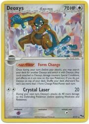 Deoxys δ Delta Species