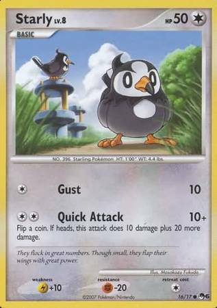 Starly Card Front