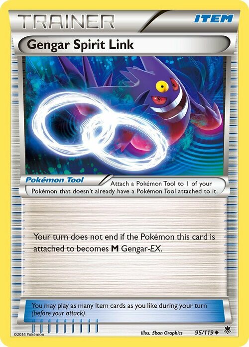 Gengar Spirit Link Card Front