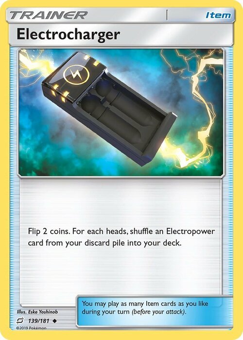 Electrocharger Card Front