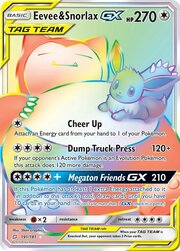 Eevee e Snorlax GX ALLEATI