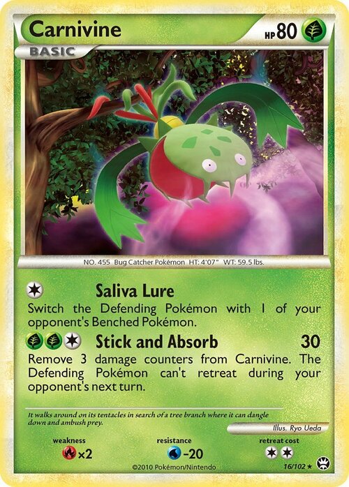 Carnivine Card Front