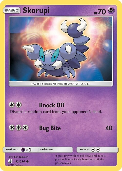 Skorupi Card Front