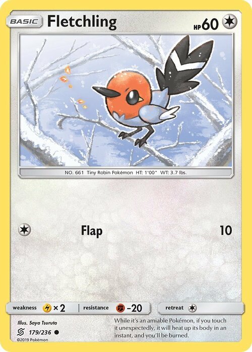 Fletchling Card Front