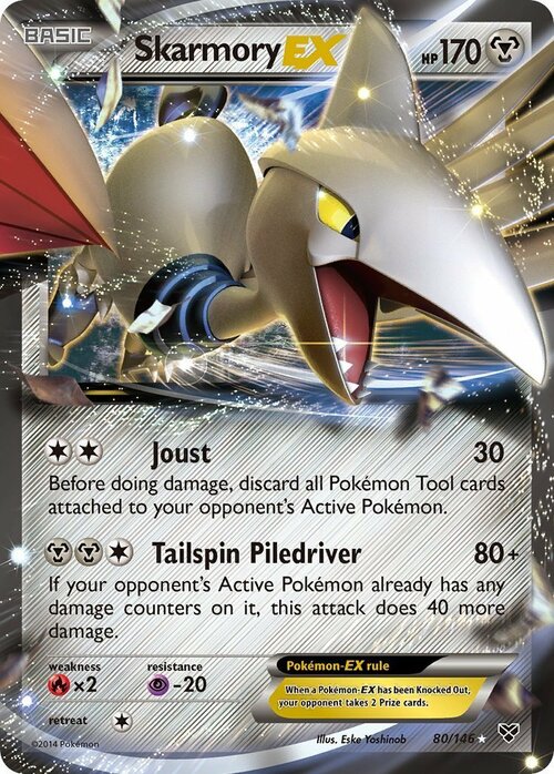 Skarmory EX Card Front