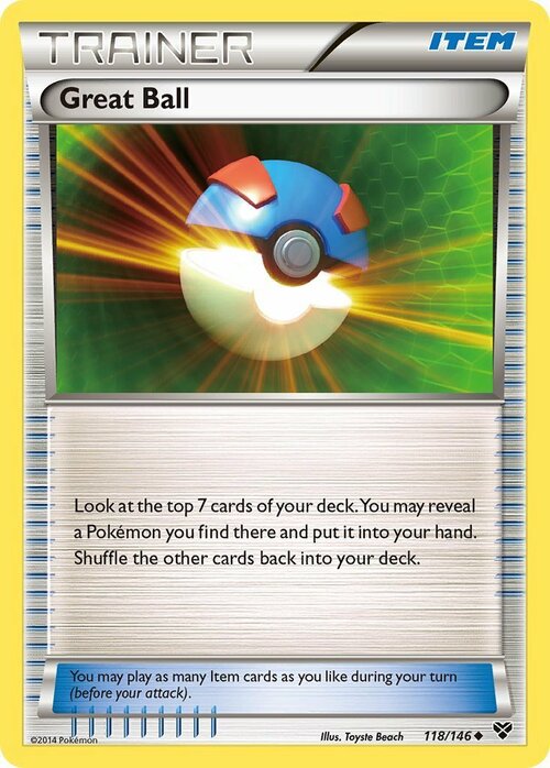 Great Ball Card Front