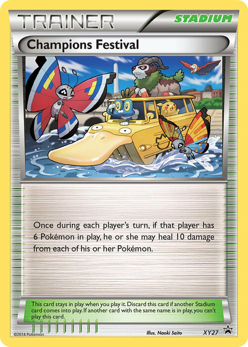 Champions Festival Card Front