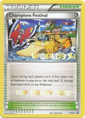 Champions Festival Card Front