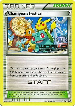 Champions Festival Card Front