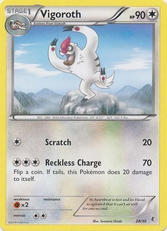 Vigoroth Card Front