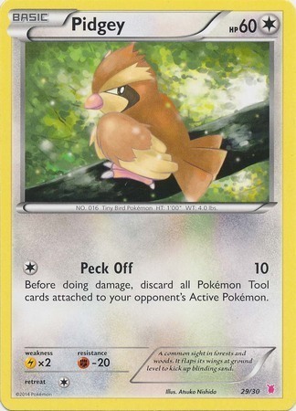 Pidgey Card Front