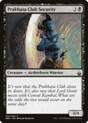 Buttafuori del Club Prakhata
