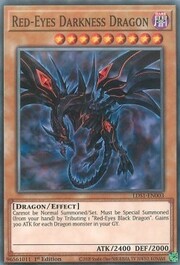 Drago Oscuro Occhi Rossi