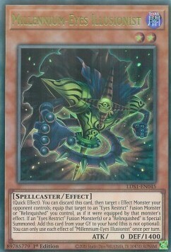 Millennium-Eyes Illusionist Card Front