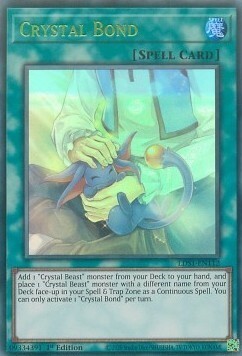 Crystal Bond Card Front