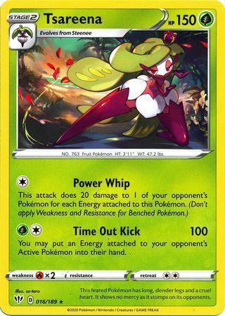 Tsareena Card Front