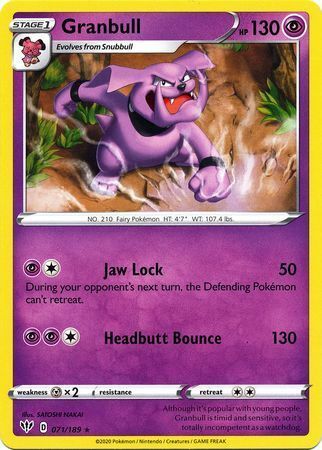 Granbull Card Front