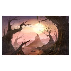 Kraken Wargames Playmats: Tapete Swamp