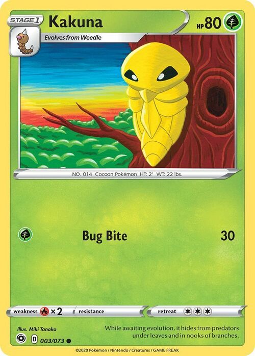 Kakuna Card Front