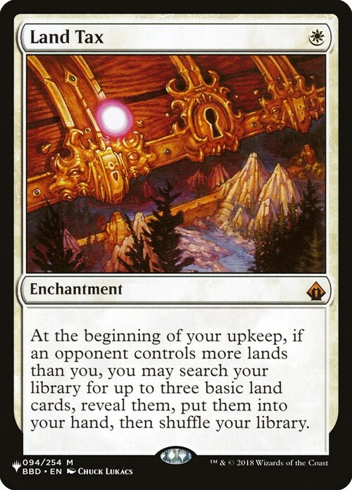 Land Tax Card Front