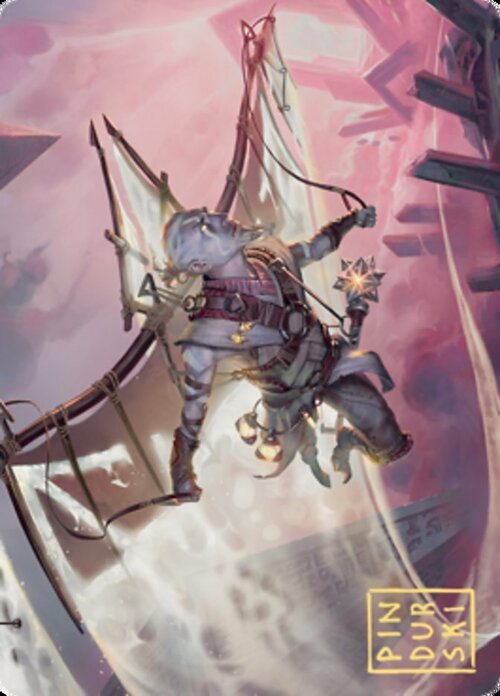 Art Series: Kitesail Cleric Card Front