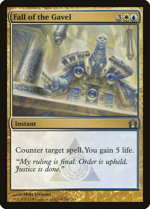Fall of the Gavel Card Front