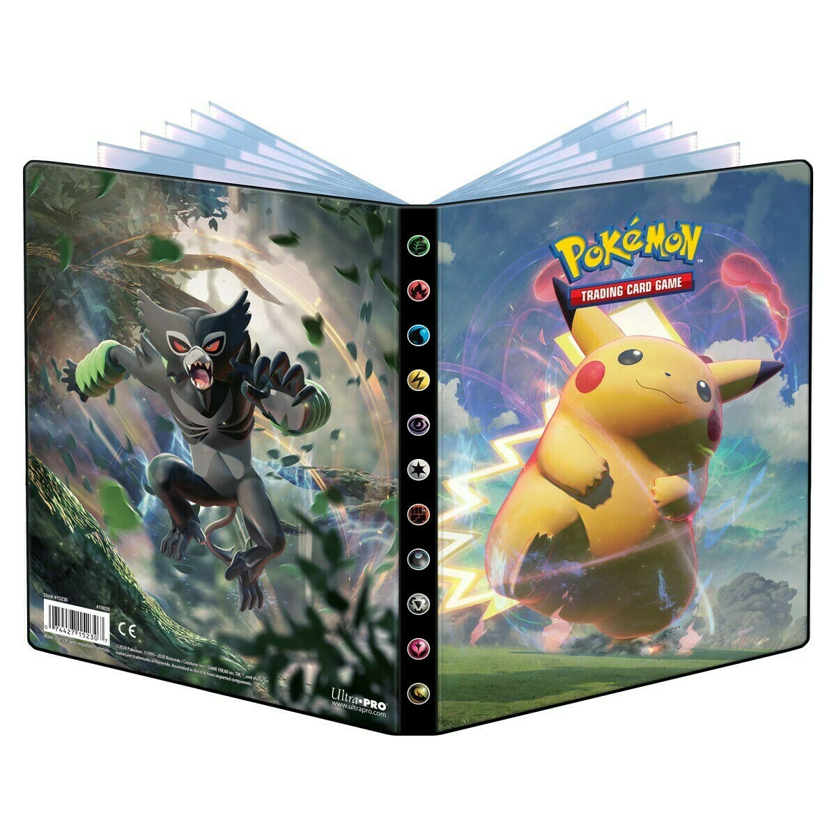 Vivid Voltage: 4-Pocket Binder