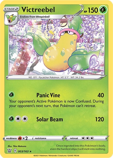Victreebel Card Front