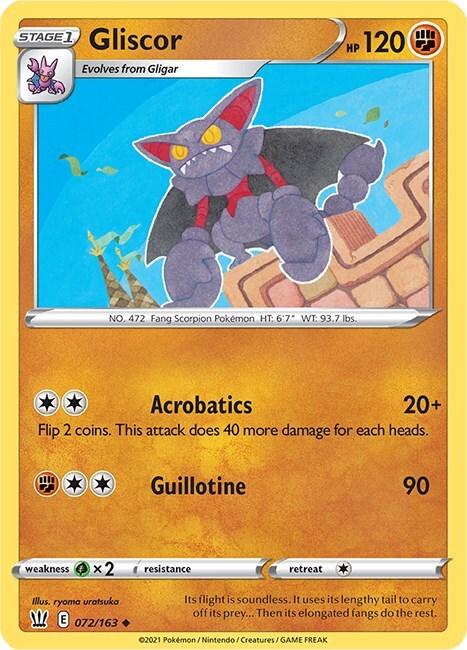 Gliscor Card Front