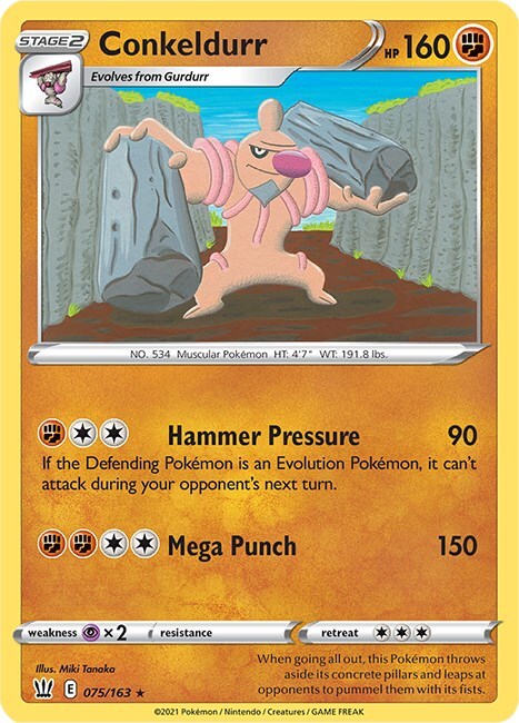 Conkeldurr Card Front