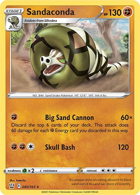 Sandaconda Card Front