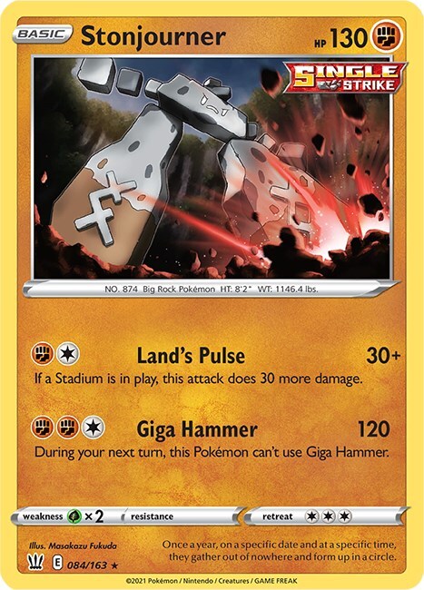 Stonjourner Card Front