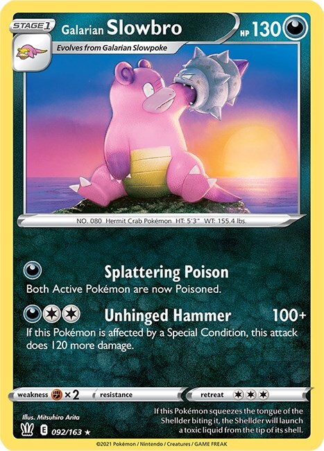 Galarian Slowbro Card Front