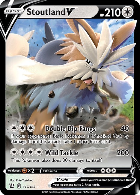 Stoutland V Card Front