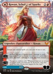 Rowan, Studiosa delle Scintille // Will, Studioso del Gelo