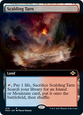 Scalding Tarn Card Front