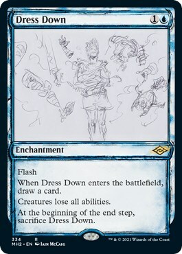 Dress Down Card Front