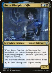Rona, Discepola di Gix